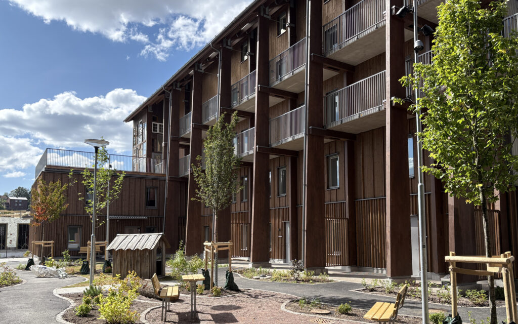 Bild på kvarteret Återbruket innergård